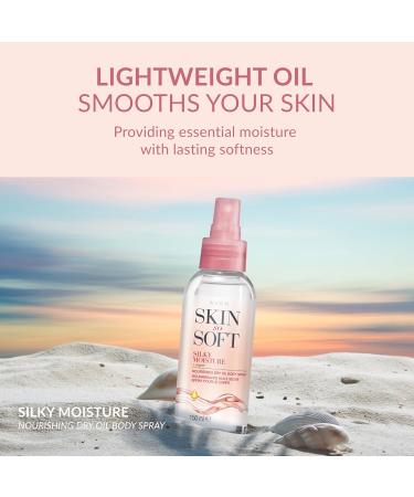 Avon Skin So Soft Silky Moisture Nourishing Dry Oil Spray 150ml | Locks in Moisture | Formulated with Argan Oil | Quick Dry Formula | Cruelty Free - Buy Online on SooperMarket.com