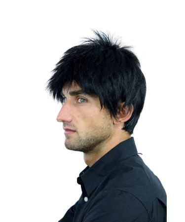 WIG ME UP WL-3058-1 Men's Short Black Wig - Stylish Strands for a Trendy Look | International Shipping Available - Buy Online on SooperMarket.com