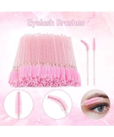 175 Piece Lash Packaging Wholesale Kit with Empty Boxes, Trays, Tweezers, and Brushes - Pink - Buy Online on SooperMarket.com