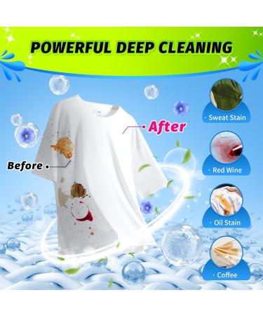 HOMERHYME Eco-Friendly Laundry Detergent Sheets - Fresh Linen Scent 200 Loads Plastic Free Hypoallergenic Travel & Home Use - 100 Strips - Buy Online on SooperMarket.com