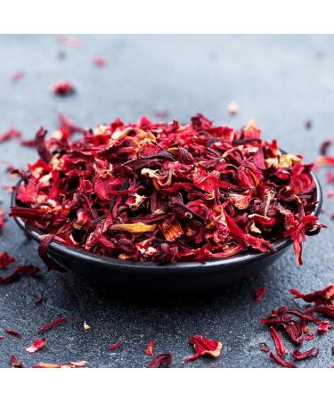 Dried Rose Petals Herbal Tea Ingredient for Weight Loss & Cleansing - 500ml Pouch - Buy Online on SooperMarket.com