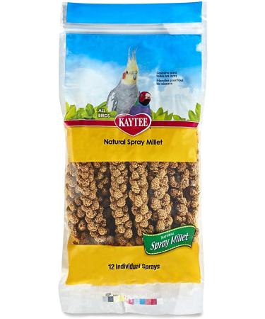 Kaytee Spray Millet for Birds 12 Count (Pack of 1)