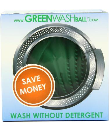 Eco-Friendly Green Wash Ball | Laundry Ball for Detergent-Free Washing - International Shipping - Buy Online on SooperMarket.com