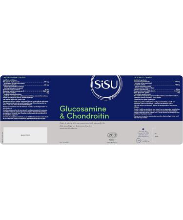 Glucosamine & Chondroitin. Enhanced with support joint complex Low-sodium chondroitin sulfate Only 2 tablets per day - Buy Online on SooperMarket.com