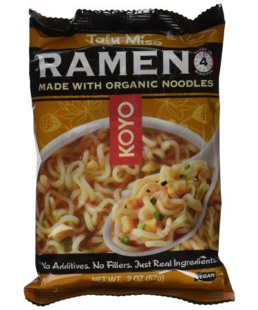 Koyo Tofu and Miso Ramen, 2-Ounce Packages (Pack of 12)