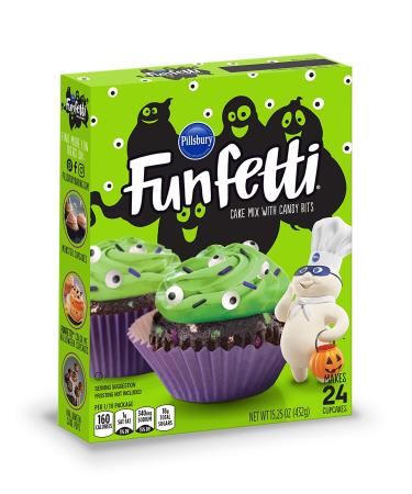 Halloween Pillsbury Funfetti Cake Mix and Vanilla Frosting Bundle - Buy Online on SooperMarket.com