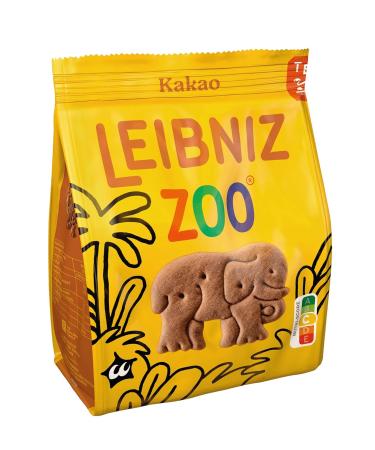 Leibniz Zoo Cocoa Biscuits 12 Pack - Crispy Safari Motifs Large 125g Supply for Sale | International Shipping - Buy Online on SooperMarket.com