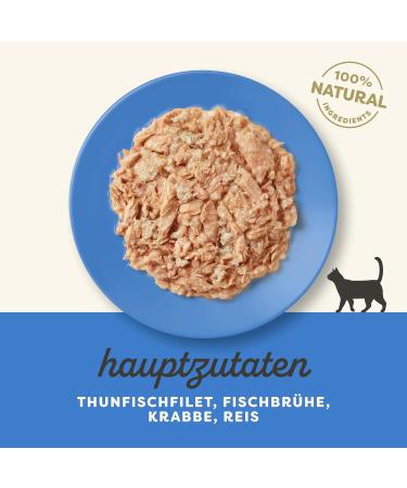 Applaws Premium Natural Wet Cat Food - Tuna with Shrimp (70g Can 24 Pack) - High-Quality Nutrition for Your Cat - Buy Online on SooperMarket.com