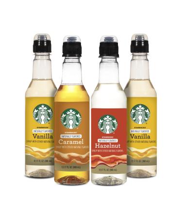 Starbucks Variety Syrup 4pk Variety Pack