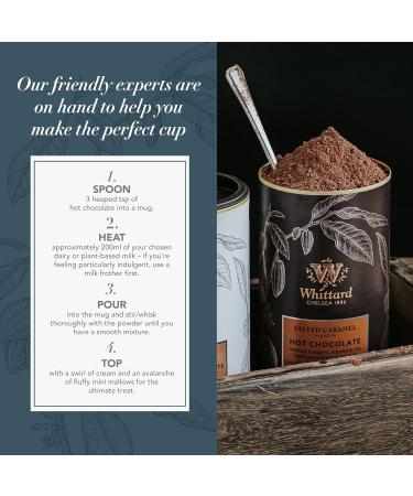 Whittard of Chelsea Salted Caramel Hot Chocolate 350 g - Buy Online on SooperMarket.com