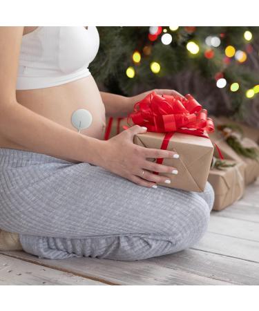 Baby Bump Headphone Pregnancy Belly Speaker - Blue | Mosalogic Pregnancy Gift for Mom to Be - Buy Online on SooperMarket.com