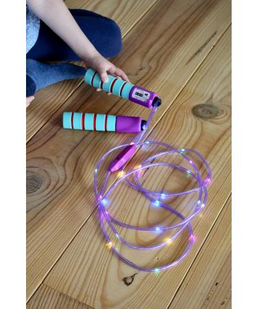 Luminous Adjustable Skipping Rope with LED Lights - Multi-Colored 3 Light Modes & Counter | Moses 38137 - International Shipping Available - Buy Online on SooperMarket.com