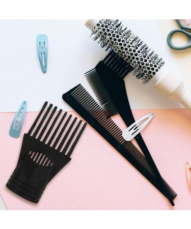 Hair Dryer Comb Attachment: 2pcs Hair Dryer Comb Accessories Universal Hair Dryer Nozzle Comb Attachment - Hairdressing Styling Salon Tool for Barber Shop - Buy Online on SooperMarket.com
