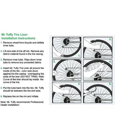 Mr. Tuffy Bicycle Tire Liner 29x2.0-2.5 Regular - Buy Now for Enhanced Bike Protection - Buy Online on SooperMarket.com