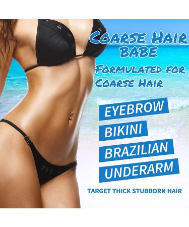 Waxing Kit for Women and Men with Strongest Blue Refill Hard Wax - At-Home Hair Removal for Underarms, Legs, Back, and Chest - Stripless Wax Warmer - Coarse Body Hair Removal - Buy Online on SooperMarket.com