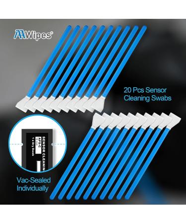 AAWipes 16mm Sensor Cleaning Swabs for APS-C DDR DSLR/SLR Cameras - 20 Pack - Buy Online on SooperMarket.com