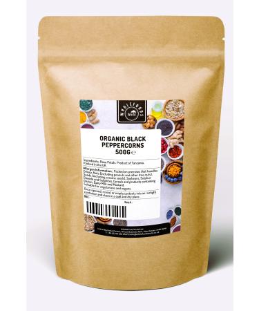 Organic Black Peppercorns | 500g