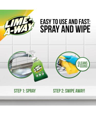 Lime-A-Way Bathroom Cleaner 32 fl oz - Removes Lime, Calcium, Rust - Buy Online on SooperMarket.com