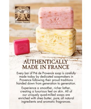 Pre de Provence Rose Petal Bar Soap 8.8 oz - Luxurious European Soap - Buy Online on SooperMarket.com
