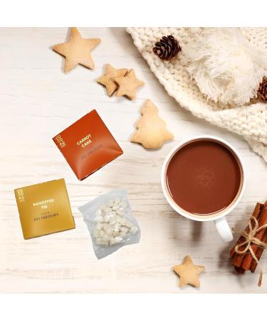 Hot Chocolate Gift Set 12 Pack Assorted Flavours Selection Gift Box Dessert Limited Edition (Limited Edition Selection) - Buy Online on SooperMarket.com