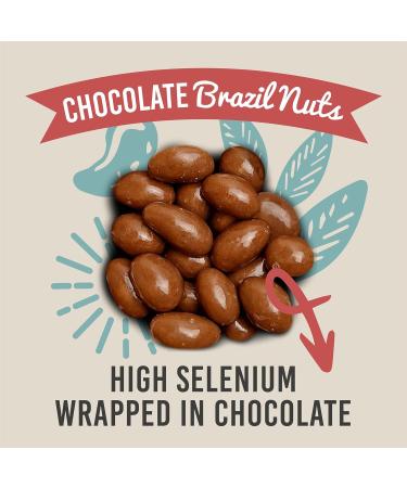 Sunburst Whole Chocolate Coated Brazil Nuts Non GMO 1 kg - Buy Online on SooperMarket.com
