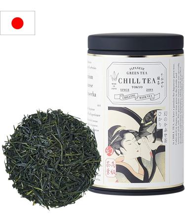 Japanese Kabusecha Green Tea "Hikari" - Fine Product Award by Nihoncha Award - 100% Japanese Green Tea by CHILL TEA Tokyo - First Flush Loose Leaf - Deep Umami - 60g - Buy Online on SooperMarket.com