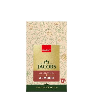 Jacobs Almond Cappuccino Coffee Specialty - 30 Sticks | Soluble Bean Coffee | 5 Pack of 6 Drinks - 70.2g - Buy Online on SooperMarket.com