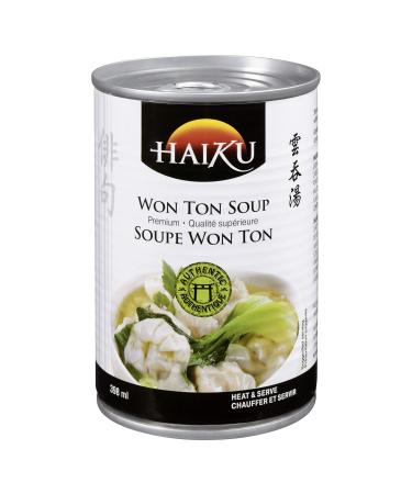 Won Ton Soup Haiku Ready to Eat Authentic & Premium Asian Cuisine Great for Lunch & Dinner 398ml Won Ton 398 ml