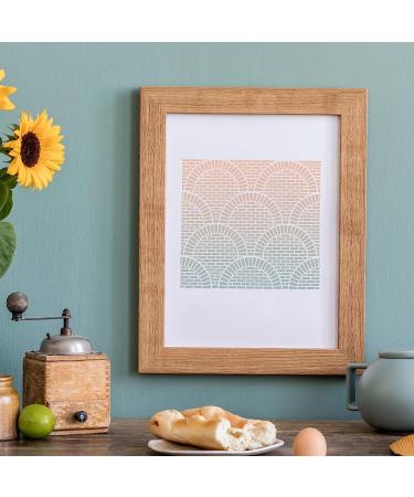 10 Pcs Rustic Style Wall Texture Stencils - Reusable DIY Stencils for Painting Crackle Marble Backgrounds on Wood, Canvas, Paper, and Floor Tiles - 6 x 6 Inch - Buy Online on SooperMarket.com