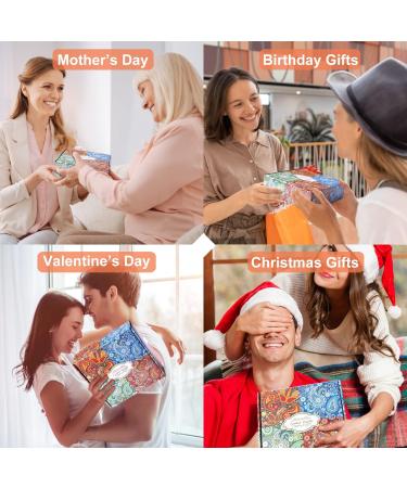 Scented Candles Gift Set - 4Pcs 5.65OZ Natural Soy Wax Aromatherapy Candles for Home and Travel - Long Lasting and Portable - Ideal Birthday or Christmas Gifts for Women - Buy Online on SooperMarket.com