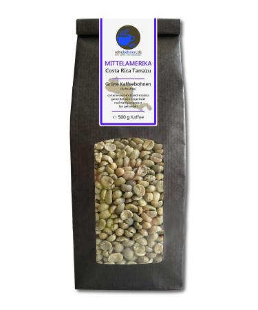 Green Coffee Beans Costa Rica Tarrazu (Highland raw Coffee Beans unroasted 500g)