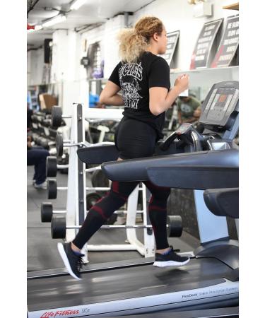 Mojo Compression Sports Thigh Sleeve for Hamstring & Quad Injuries Unisex Small Black | International Shipping Available - Buy Online on SooperMarket.com