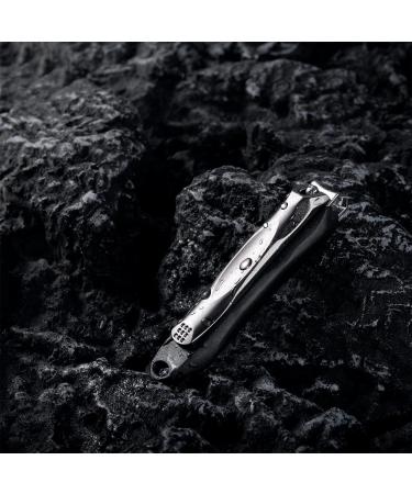FERYES 3-in-1 Fingernail Clipper with No-Splash Nail Catcher and Metal Storage Box - Men & Women Black - Buy Online on SooperMarket.com