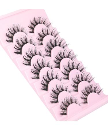 Manga Lashes: Natural Wet Look 3D Spiky False Eyelashes for Anime Cosplay & Korean Makeup by Geeneiya - Buy Online on SooperMarket.com