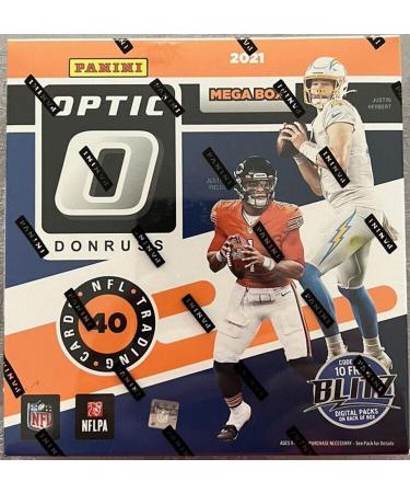 2021 Panini Donruss Optic Football Mega Box (Blue Hyper Parallels)