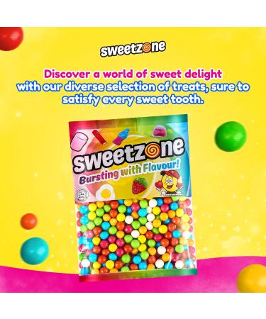 Sweetzone Bubblegum Balls Sweet Bags 1kg Halal Sweets Bubble Gum Bubble Gum Bulk Bubble Gum Chewy Sweets Bulk Sweets Retro Sweets Retro Candy Bubble Gum 1kg - Buy Online on SooperMarket.com