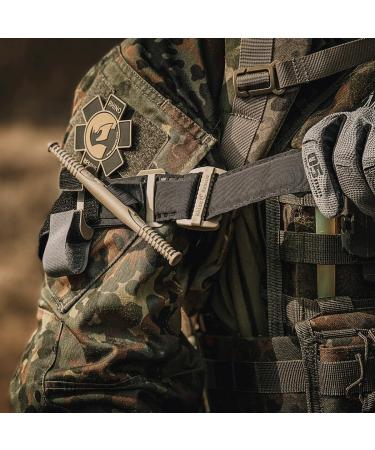 Buy Rhino Rescue Tourniquets - One-Hand Emergency Bleeding First Aid Set | Tactical Life-Saving Gear (2 Pcs Orange) - International Shipping Available - Buy Online on SooperMarket.com