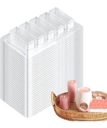 Goovafur Wax Melting Containers - 100 Empty Candle Containers for Homemade Wickless Cake Candles | Premium Wax Melting Packaging - Buy Online on SooperMarket.com