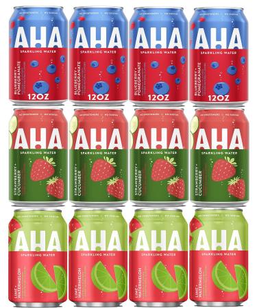 AHA Sparkling Water AHA Variety 12 Pack