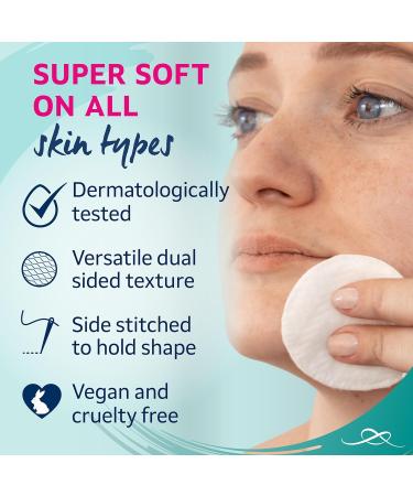 Buy Lil-Lets Certified Organic Cotton Wool Round Pads - 100% Pure Soft & Absorbent Gentle on Skin Ideal for Sensitive Skin - Pack of 100 - Buy Online on SooperMarket.com