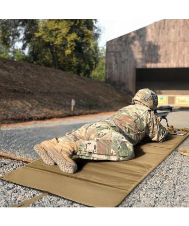 Goburo Tactical Shooting Mat with Carrying Bag | Extra Large Roll-Up Shooting Mat | Padded Shooting Ceiling & Accessories for Long-Distance Hunting - Buy Online on SooperMarket.com