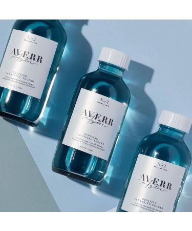 Averr Aglow Refining Cleansing Nectar | Rinseless Anti-Aging Natural Facial Cleanser & Makeup Remover for Fine Lines & Dark Spots - Buy Online on SooperMarket.com