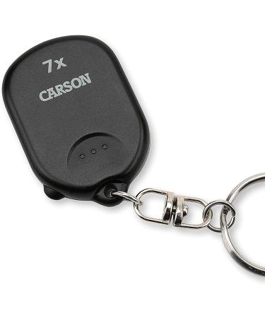 Carson Clip & View Pop-Up Retractable 7X Aspheric Keychain Magnifier (GN-70) - Buy Online on SooperMarket.com