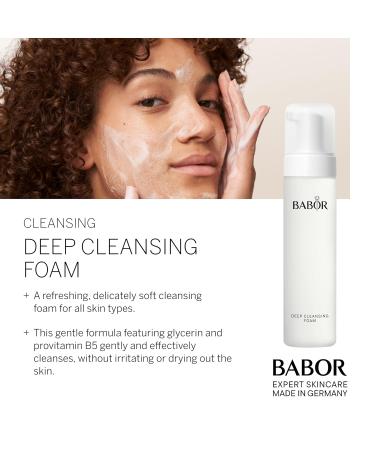 Babor Cleansing Foam for Combination & Oily Skin - Vegan Daily Face Wash 200ml | Refreshing Cleanser | Market Launch 2023 - Buy Online on SooperMarket.com