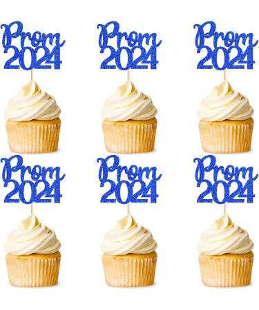 32 Pcs Glitter 2024 Graduation Cupcake Toppers Prom 2024 Cupcake Toppers NO DIY NEEDED 32 PCS Food/Appetizer Picks For Graduation Party Cake Decorations Class of 2024 Set 32 Pieces (Blue) - Buy Online on SooperMarket.com