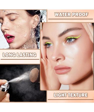 Flawless AirBrush High Coverage Matte Foundation Kit - 2 Warm Porcelain | Natural Nude Finish for Mature Skin - Buy Online on SooperMarket.com