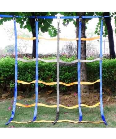 Galagee Climbing Cargo Net for Kids - Indoor/Outdoor Ninja Net Swingset Rope Ladder (96x48) with Carabiners and Bag - Buy Online on SooperMarket.com
