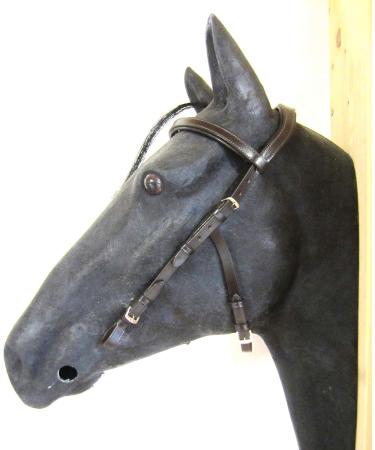 PS Horse Articles Anatomic Bridle Arrimar - Bitless & Snaffle Headpiece for Cob - Cognac-Hazelnut Color | International Shipping - Buy Online on SooperMarket.com