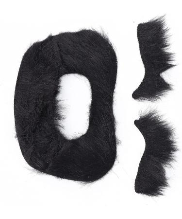 Exquisite Clothing Fake Beard Self Adhesive Beard Eyebrow Stickers Party Supplies Accessories - Buy Online on SooperMarket.com