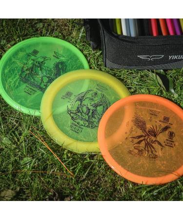 Yikun Professional Disc Golf Set | 3-in-1 Driver, Mid-Range, Putter | PDGA & WFDF Certified | 165-176g | Superior Wind Resistance - Buy Online on SooperMarket.com